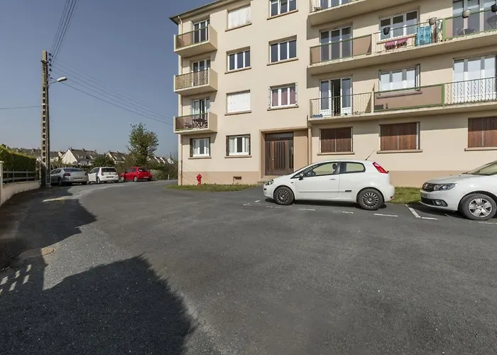 Lacolline-ponthebert,com - Entier Rénové -grand Parking Gratuit, équipé, Confortable, Netflix Et Amazon Prime Gratuits Et Illimités, Matelas Emma, Lave Linge, Vue Sur La Vallée, Rdc Appartamento *